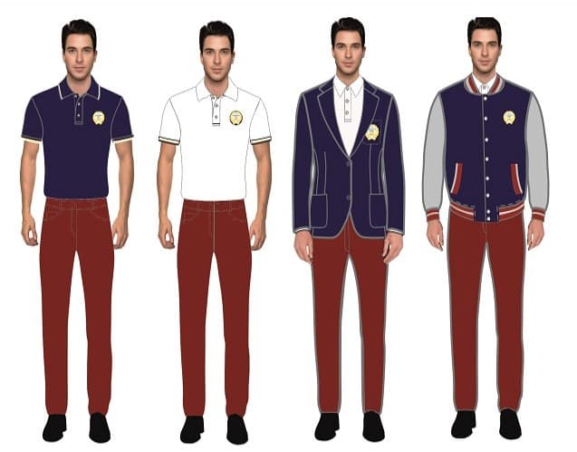 Secondary uniform set 2